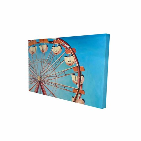 BEGIN HOME DECOR 20 x 30 in. Ferris Wheel by A Beautiful Day-Print on Canvas 2080-2030-MI44